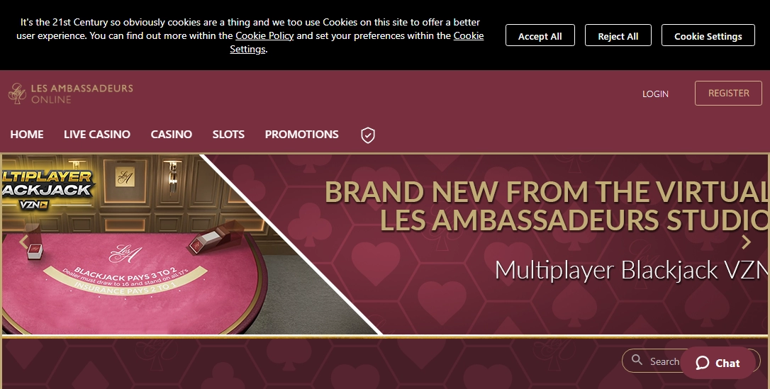 Les Ambassadeurs Online Casino
